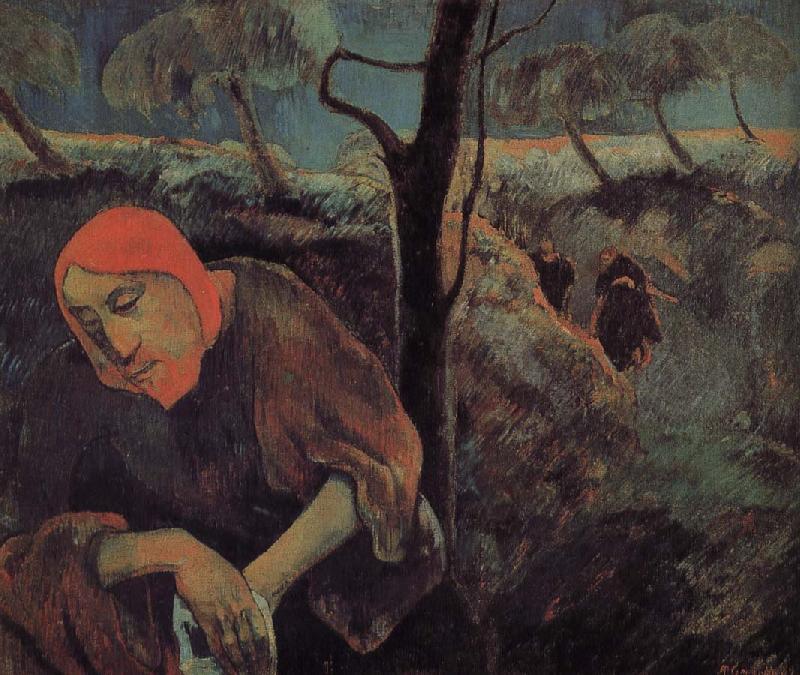 Paul Gauguin Olive groves of the Christ France oil painting art